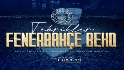Potada şampiyon Fenerbahçe’ye tebrik