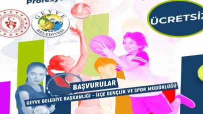 Sakarya Geyve’de ’yaz spor’da kayıt zamanı