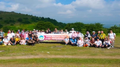 Sakarya’da bahar yürüyüşleri Sapanca’da tamamlandı