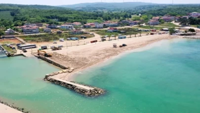 Seyrek Plajı yaza hazır