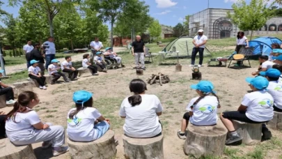 “Sille Tabiat Okulu” eğlendirirken öğretiyor
