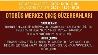 Sivas Çermikler İçin Otobüs Seferleri Başladı