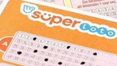 Süper Loto’da 6 bilen talihli büyük ikramiyeyi kazandı
