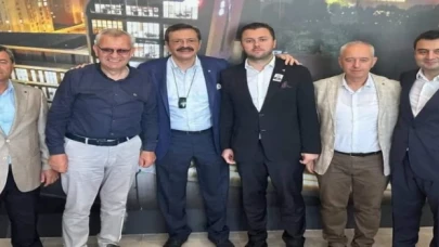 TOBB  Başkanı Hisarcıklıoğlu’ndan Çorlu Ticaret Borsası’na taziye ziyareti