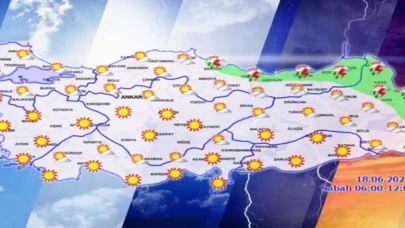 Yurtta bugün hava nasıl olacak? Orta Karadeniz ve Akdeniz’in Toroslar kesimi sağanak yağışlı