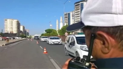 1 haftada 423 bin sürücüye işlem