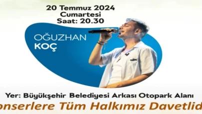 26. Kayısı Festivali’nde Oğuzhan Koç sahne alacak