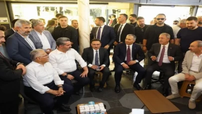 Ali Yerlikaya Kayseri esnafı ile buluştu