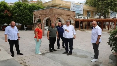 Altınoluk’un Tarihi Çınaraltı Çay Bahçesi yeniden açılıyor!