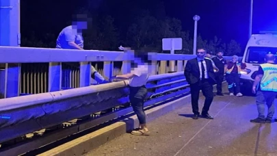 Anadolu Otoyolu’nda yaşamını sonlandırmak istedi