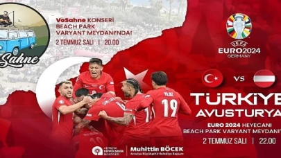 Antalya Büyükşehir’den Milli coşkuya davet