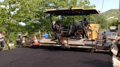 Başiskele Tepecik köy yolu iyileştiriliyor