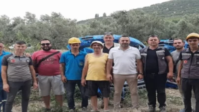 Başkan Akın, 20 hektar alanı suyla buluşturdu