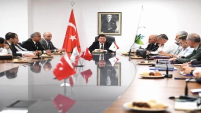 Başkan Aydın, birim müdürleriyle bir araya geldi