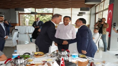 Başkan Çalık basınla buluştu