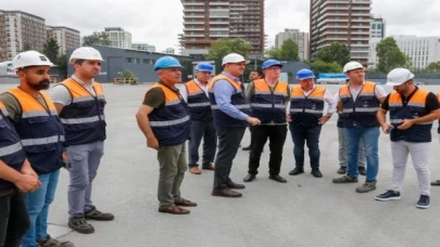 Başkan Kazım Kurt, İSFALT’ı ziyaret etti