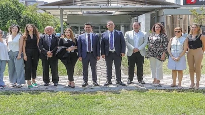 Başkan Önal, Lefkoşa Türk Belediyesi Başkanı Harmancı’yı ağırladı