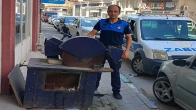Bursa Gemlik’te kaldırım işgaline geçit yok!