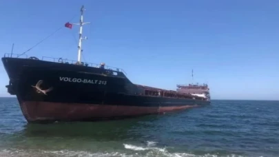 Bursa’da karaya oturan kargo gemisi yüzdürülecek