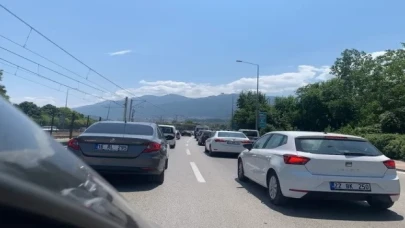 Bursa’da yoğun trafik