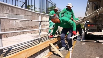 Çankaya Belediyesi ilçede yer alan 123 mahallede birden koordineli bir biçimde çalışmalarını sürdürüyor
