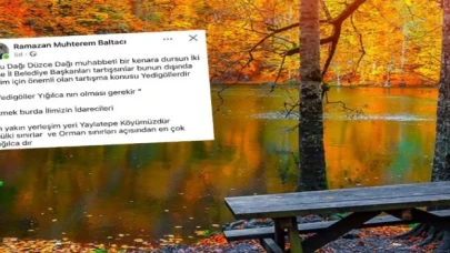 ’Dağ’ tartışmasına ’Yedigöller’ de eklendi... Baltacı: Yedigöller Yığılca’nın olması gerekir