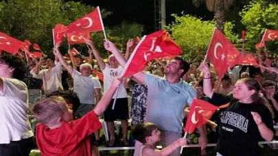 Dev heyecan dev ekranda