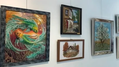 Doğal taş tablolara Bursa’da yoğun ilgi