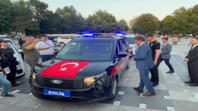 Düzce Emniyeti’ne 34 yeni araç