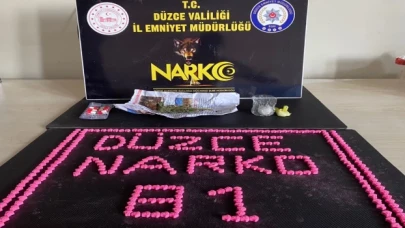 Düzce’de uyuşturucu operasyonu 