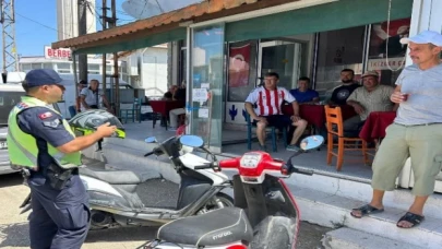 Edirne Jandarması’ndan motosiklet  sürücülerine uyarı!