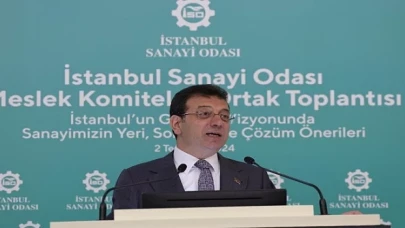 Ekrem İmamoğlu, 'İstanbul Sanayi Odası Meslek Komiteleri Ortak Toplantısı’nda konuştu