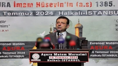 Ekrem İmamoğlu, Türkiye Caferileri Evrensel Aşura Matem Merasim Töreni’ne katıldı