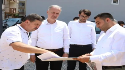 İnegöl’de atıl alanlar yıkılarak yeni ulaşım ağı oluşturuluyor