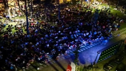 İznik’te yaz ’açık hava sineması’ ile başladı