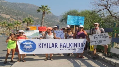 Kıyılar Halkındır İnisiyatifi Ölüdeniz’den seslendi