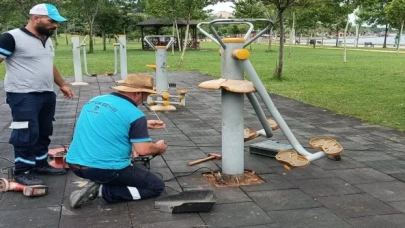 Kocaeli’de oyun gruplarına periyodik bakım