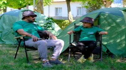 Konya’da Baba-Oğul Kampı bu yıl da ilgi gördü