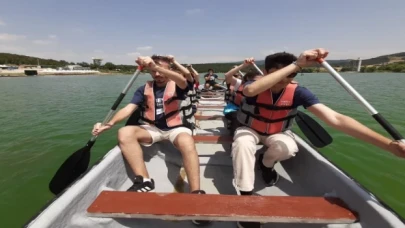 Kürekler lösemili çocuklar için çekildi