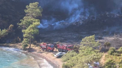 Marmaris'teki orman yangınıyla ilgili 3 kişi gözaltına alındı