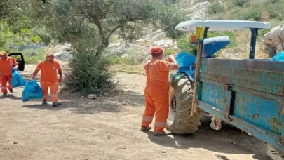 Milas Belediyesi Ekipleri temizlik çalışmalarını sürdürüyor