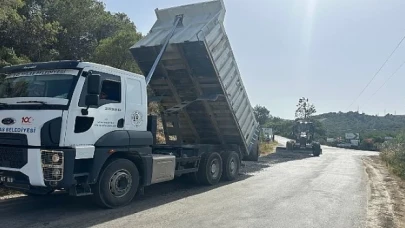 Milas Belediyesi ilçemizin farklı bölgelerinde yoğun çalışmalar gerçekleştiriyor.