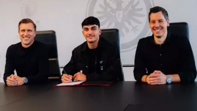 Milli futbolcu Can Uzun Eintracht Frankfurt'ta