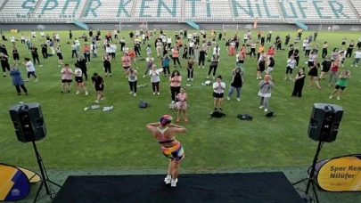 Nilüferliler sporla zinde kalıyor
