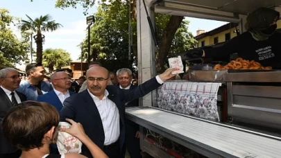 Osmangazi’de 15 Temmuz şehitleri için lokma ikramı