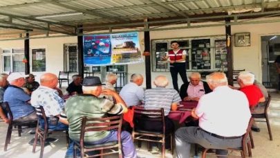 Siber dolandırıcılığa karşı köylerde bilinçlendirme çalışması