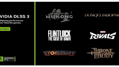 Stormgate, Dungeonborne, Flintlock: The Siege of Dawn, THRONE AND LIBERTY, Marvel Rivals NVIDIA DLSS ve NVIDIA Reflex Desteği Alıyor