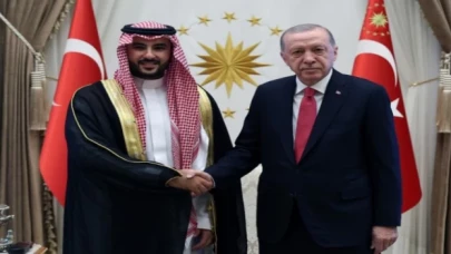 Suudi Arabistan Savunma Bakanı Beştepe’de
