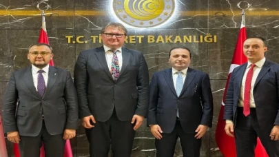 Ukrayna ile ikili ticari ilişkiler görüşüldü