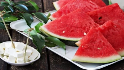 Yazın ayrılmaz ikilisi: Karpuz-peynir